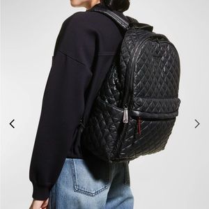MZ Wallace Metro Quilted Nylon Backpack